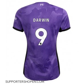 Liverpool Darwin Nunez #9 Tredje Matchtröja Dam 2023-24 Kortärmad